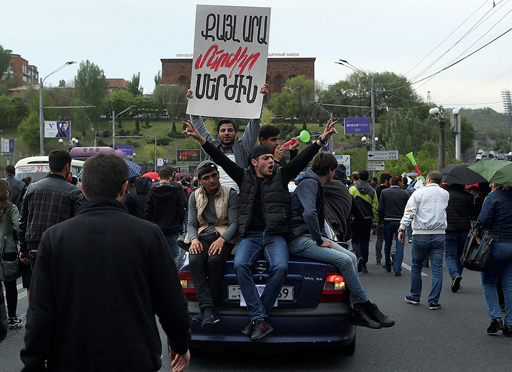 revolution in Armenia
