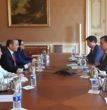 Секретарь Совбеза Армении встретился с французским сопредседателем Минской группы ОБСЕ