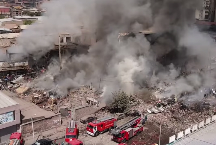 В результате взрыва на рынке ''Сурмалу'' в Ереване погибли 6 человек