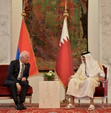 Президент РА принял участие в открытии Катарского экономического форума